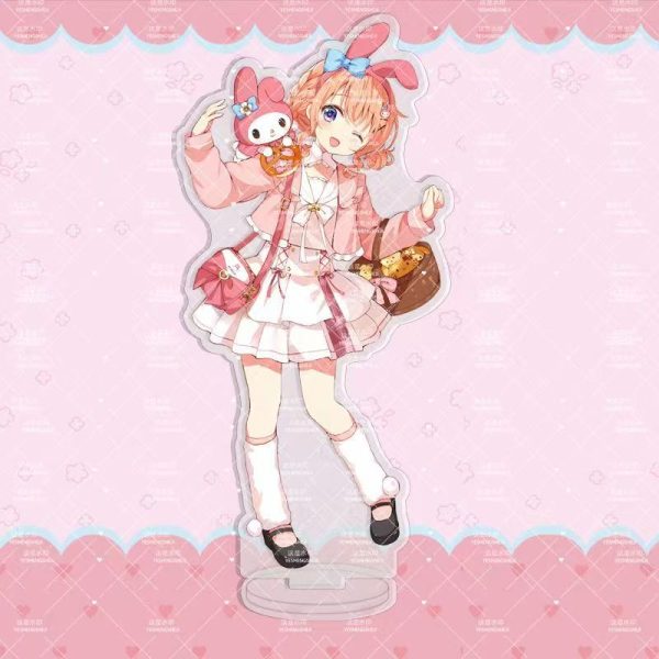 GochiUsa Sanrio Acrylic Stand, about 15cm - Image 6