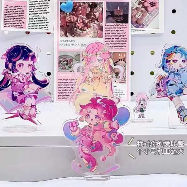 My Little Pony Comic Adaptation Acrylic Stand Set A, about 10cm