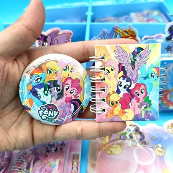 Sanrio Character 58mm Badge And Notebook, four in a set - Image 2