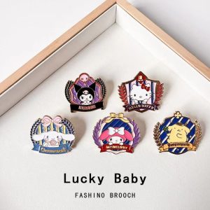 Sanrio Character Metal Badge