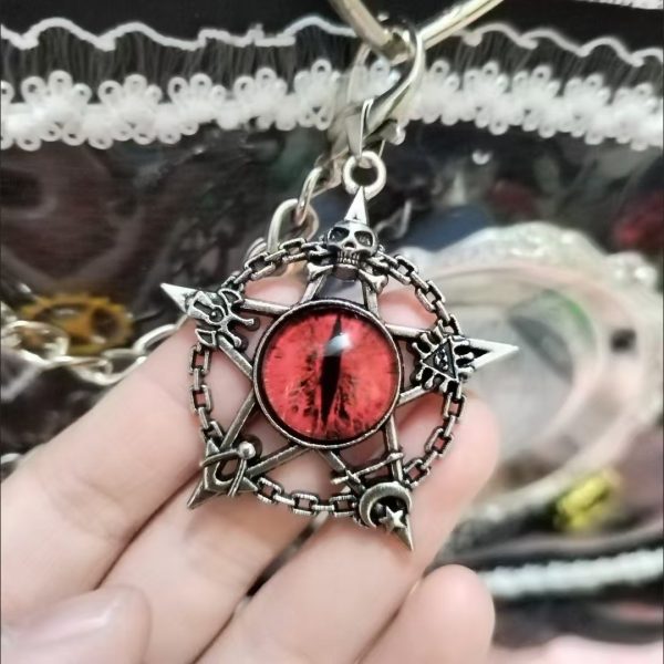 Retro Style Evil Eye Necklace - Image 9
