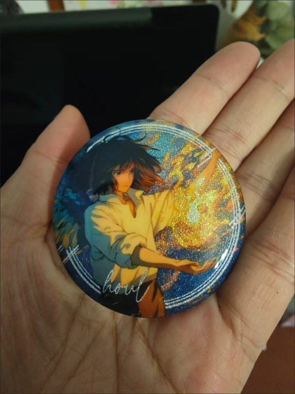 Howl's Moving Castle Badge 58mm