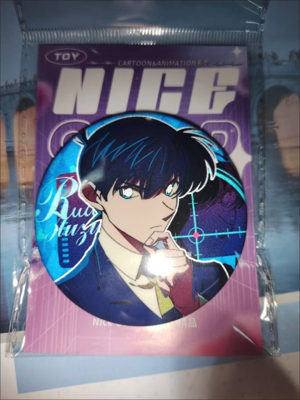 Detective Conan Reflective Badge 75mm - Image 4