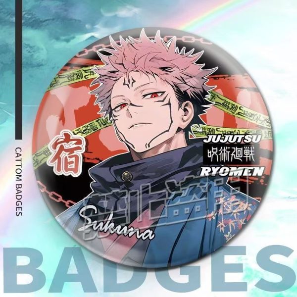 Jujutsu Kaisen Double Flash Badge 58mm - Image 4