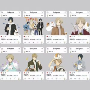 Natsume's Book Of Friends Transparent Card 8pcs