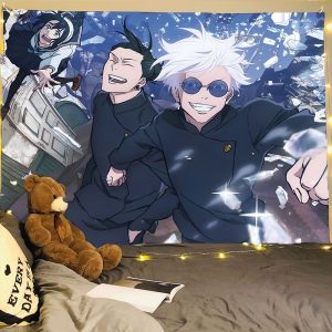 Jujutsu Kaisen Wall cloth background cloth 150*130cm