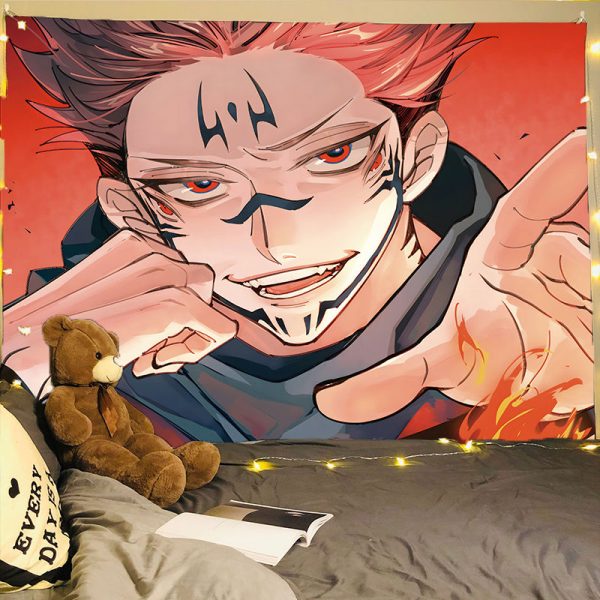 Jujutsu Kaisen Wall cloth background cloth 150*130cm - Image 9