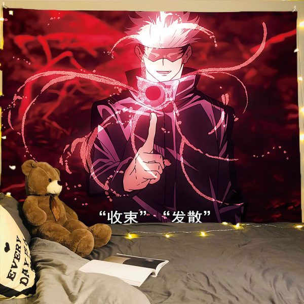 Jujutsu Kaisen Wall cloth background cloth 150*130cm - Image 14