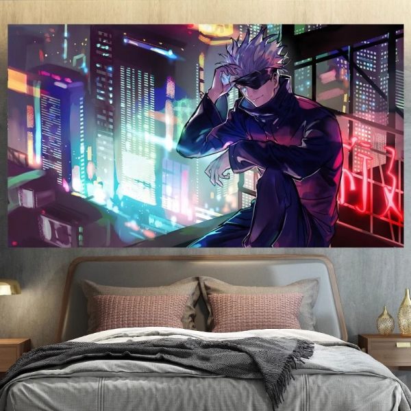 Jujutsu Kaisen Wall cloth background cloth 100*70cm - Image 3
