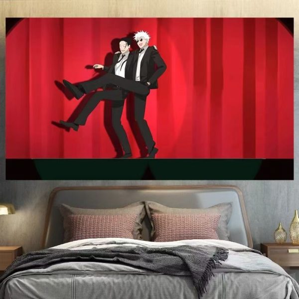 Jujutsu Kaisen Wall cloth background cloth 100*70cm - Image 12