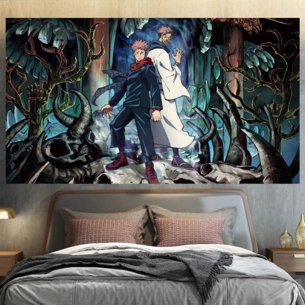 Jujutsu Kaisen Wall cloth background cloth 100*70cm - Image 4