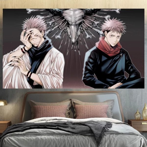 Jujutsu Kaisen Wall cloth background cloth 100*70cm - Image 13