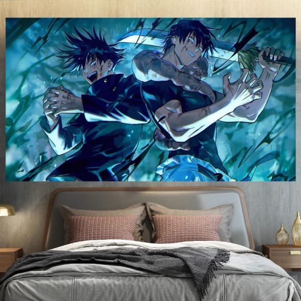 Jujutsu Kaisen Wall cloth background cloth 100*70cm - Image 15