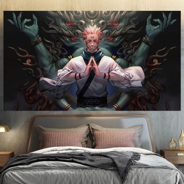 Jujutsu Kaisen Wall cloth background cloth 100*70cm - Image 17