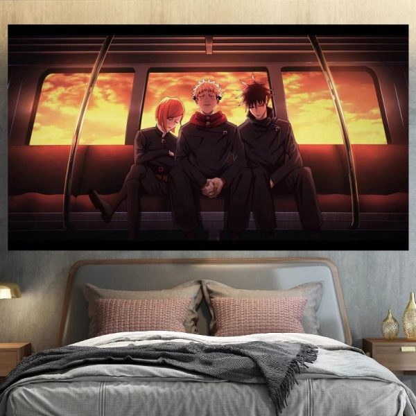 Jujutsu Kaisen Wall cloth background cloth 100*70cm - Image 19