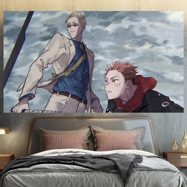 Jujutsu Kaisen Wall cloth background cloth 100*70cm - Image 21