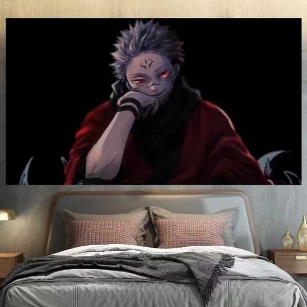 Jujutsu Kaisen Wall cloth background cloth 100*70cm - Image 22