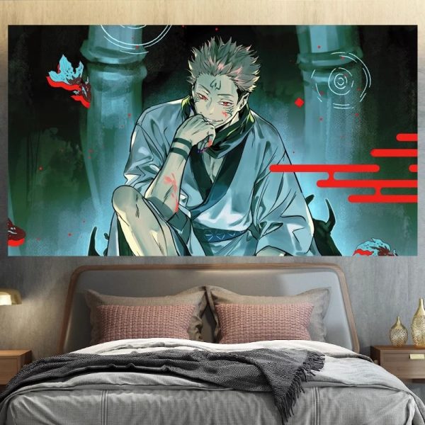 Jujutsu Kaisen Wall cloth background cloth 100*70cm - Image 25